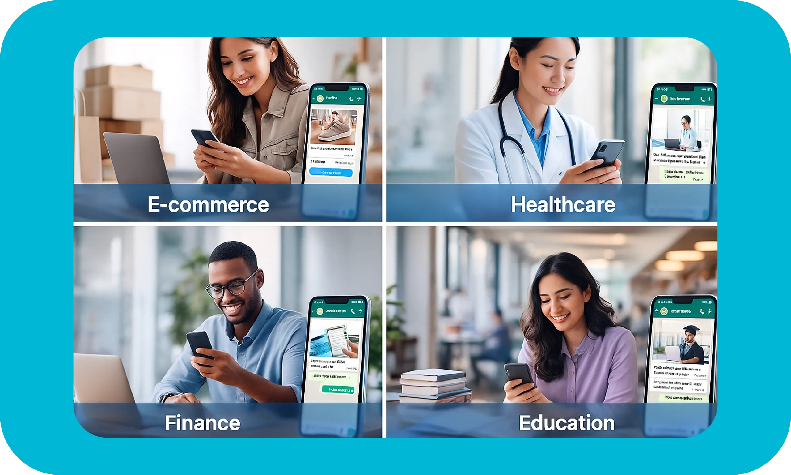 World Use Cases of WhatsApp Business API scaled